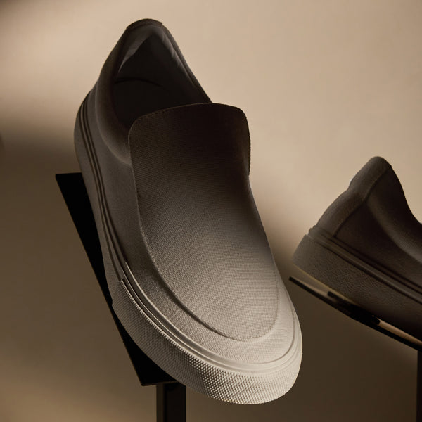 James Perse Women's Coastal Canvas Slip On White