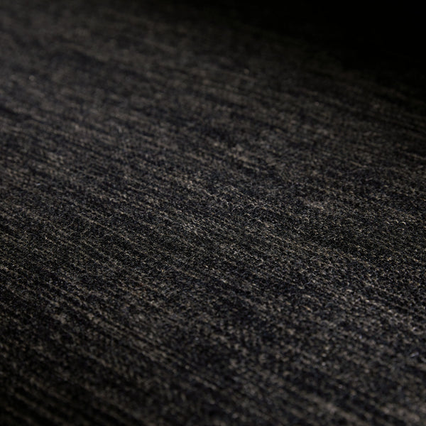 James Perse Wool Area Rug Black Melange