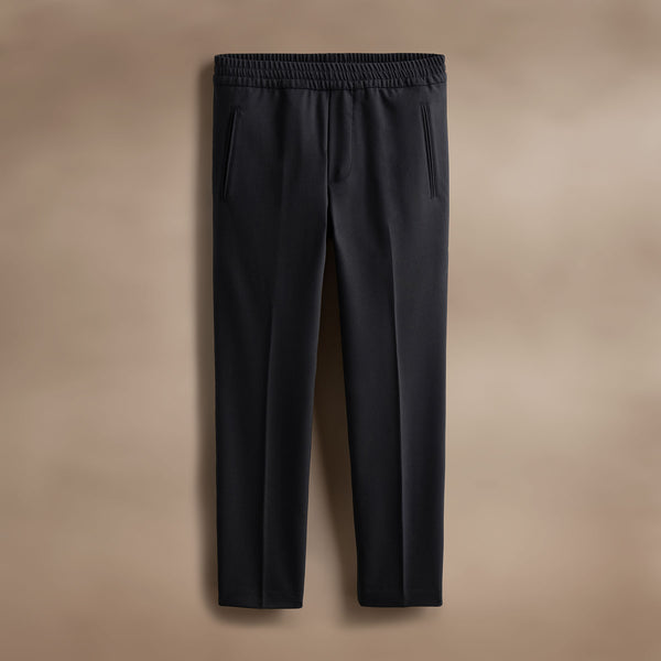 James Perse Wool Blend Trouser Black