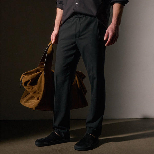 james perse Wool Blend Trouser Black