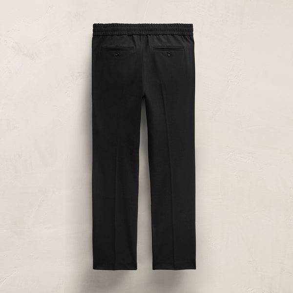 James Perse Wool Stretch Trouser Black