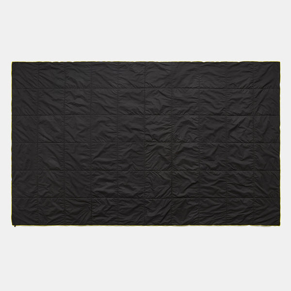 james perse Y/OSEMITE Quilted Blanket Black/Neon