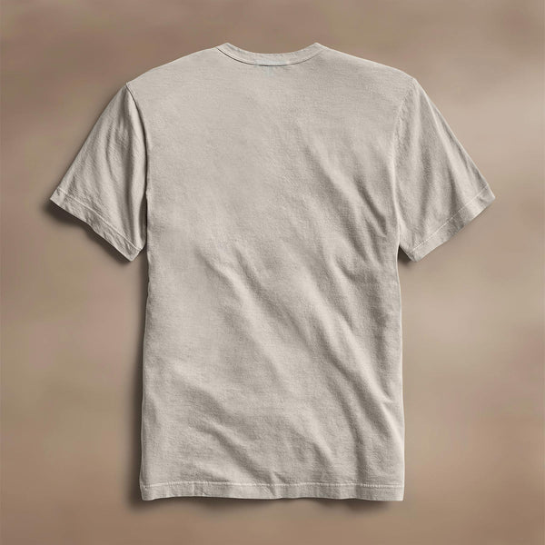 James Perse Lightweight Jersey Pocket Tee Salt Pigment