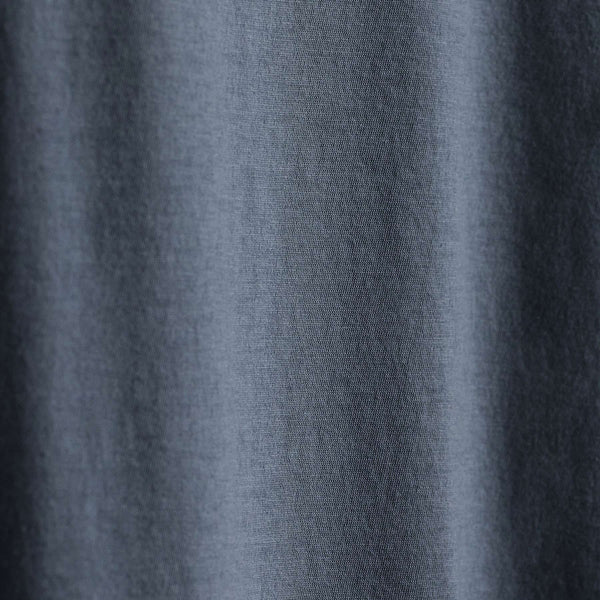 James Perse Luxe Lotus Jersey Long Sleeve Polo Cascade