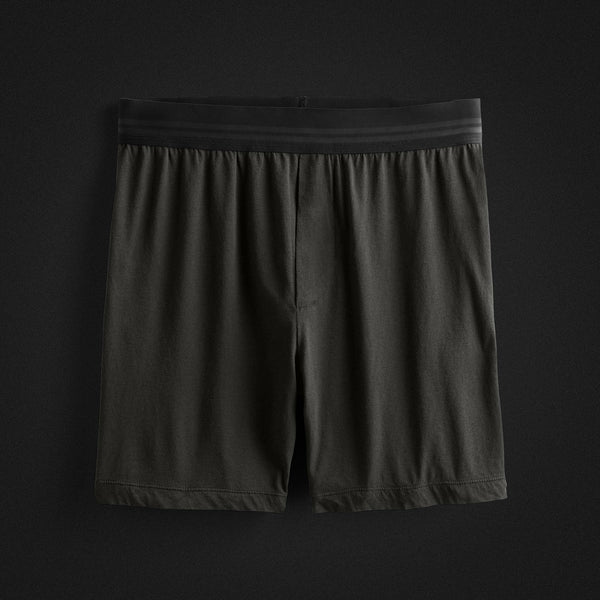 james perse Luxe Lotus Relaxed Fit Boxer Short Carbon