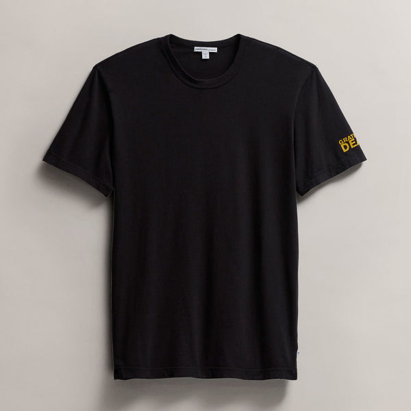 James Perse Men's Grateful Dead Short Sleeve Black/Comet