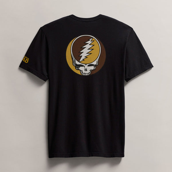 james perse Men's Grateful Dead Short Sleeve Black/Comet