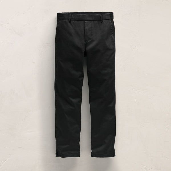 James Perse Relaxed Stretch Micro Twill Trouser Black