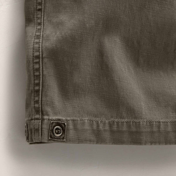 James Perse Slub Cotton Utility Flight Pant Birch Pigment