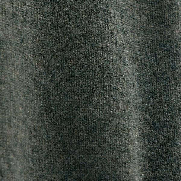 James Perse Soft Featherweight Cashmere Crew Dark Olive