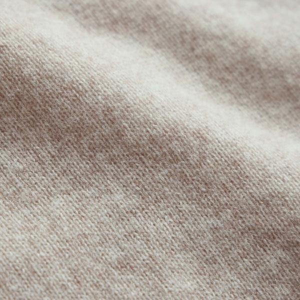 James Perse Soft Featherweight Cashmere Crew Light Beige