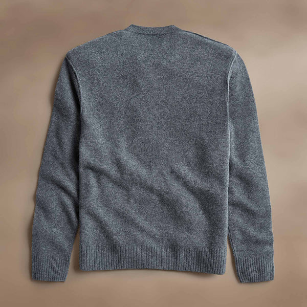 James Perse Soft Featherweight Cashmere V Neck Flannel