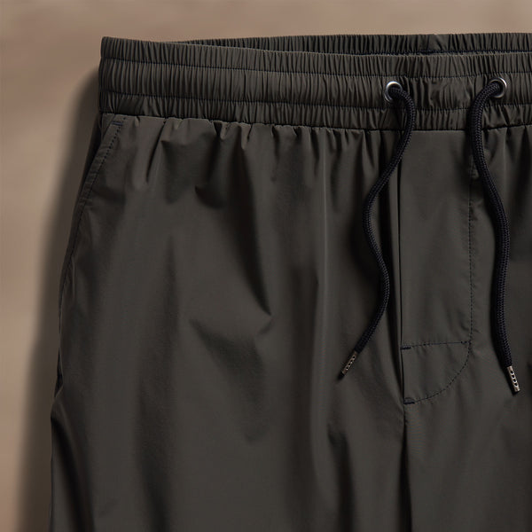 James Perse Stretch Nylon Split Hem Boardshort Hemlock