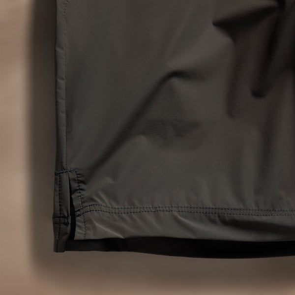 James Perse Stretch Nylon Split Hem Boardshort Hemlock