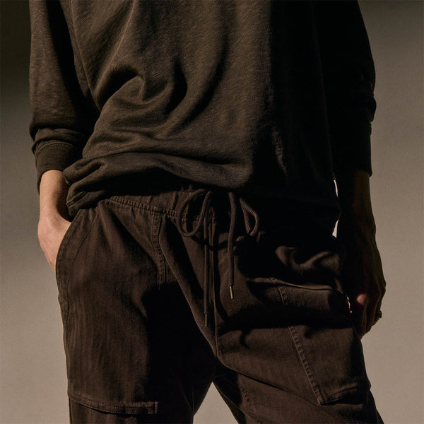 James Perse Vintage French Terry Relaxed Sweatshirt Porcupine