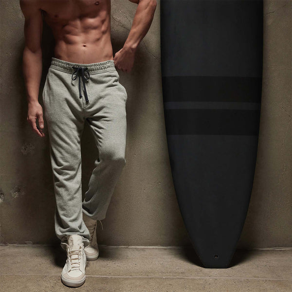 James Perse Vintage French Terry Sweatpant Heather Grey