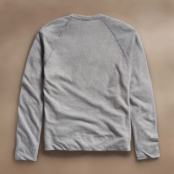 James Perse Vintage French Terry Sweatshirt Heather Grey