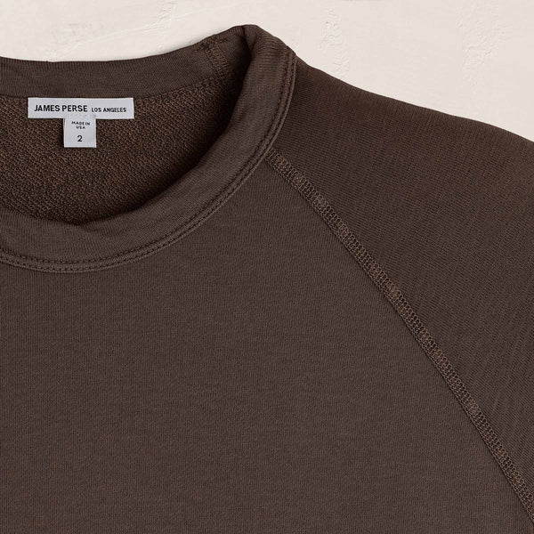 James Perse Vintage French Terry Sweatshirt Porcupine