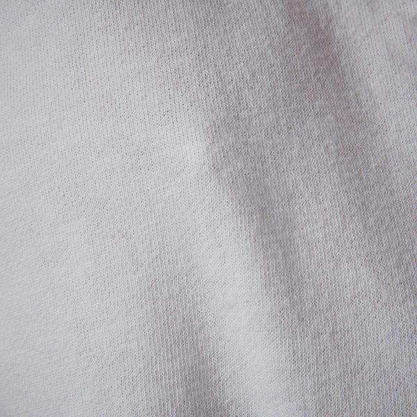 James Perse Vintage French Terry Zip Up Hoodie White