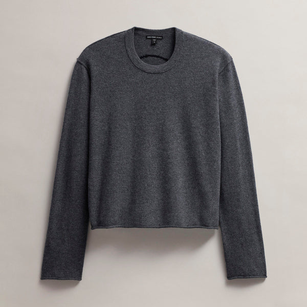 James Perse Women's Grateful Dead Crew Neck Sweater Flannel/Black