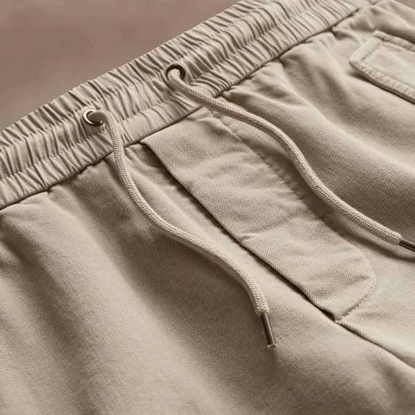 James Perse Woven Cotton Terry Cargo Short Overcast Pigment