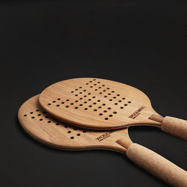 James Perse Y/OSEMITE Etched Teak Paddleball Set Teak