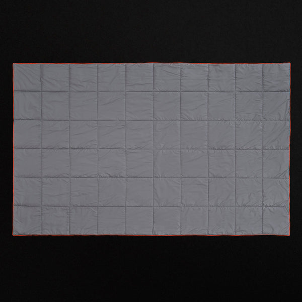 James Perse Y/OSEMITE Quilted Blanket Arsenic/Orange