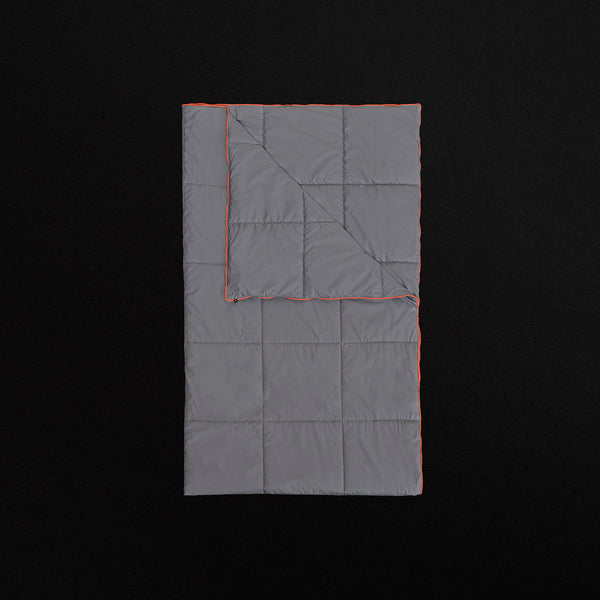 James Perse Y/OSEMITE Quilted Blanket Arsenic/Orange