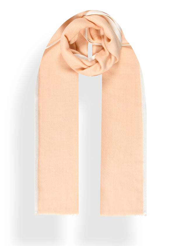 janavi Diamond Weave with Piping Border in Cashmere