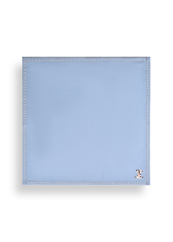 janavi Herringbone Knit Baby Blanket in Cashmere Merino