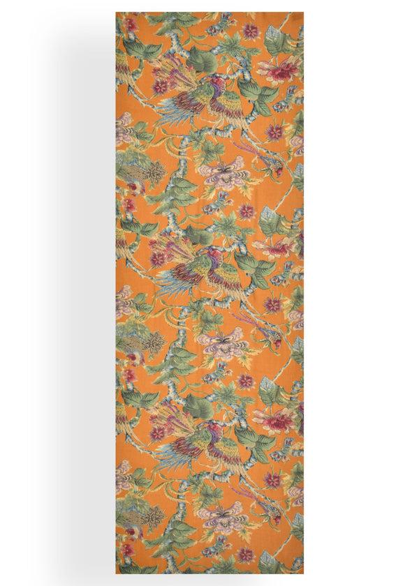 Janavi Bird Print Stole In Shahbano Twill