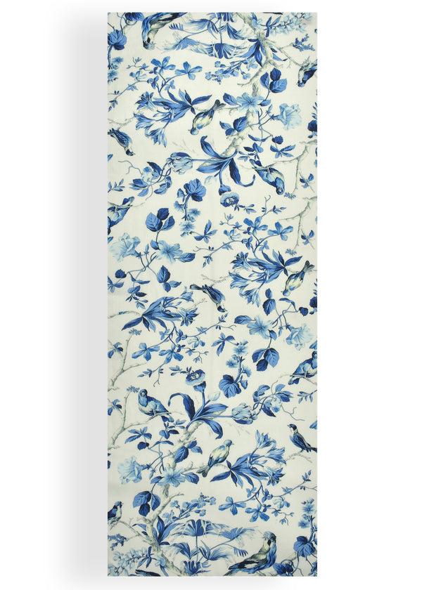 Janavi Birdsong Flora In Wool Silk