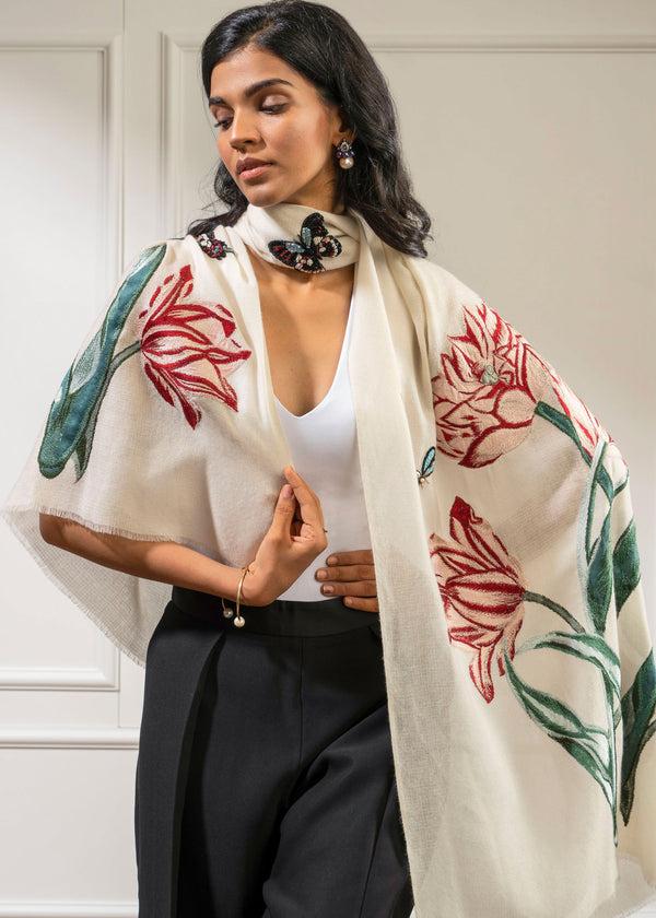 Janavi Blooming Tulips In Cashmere