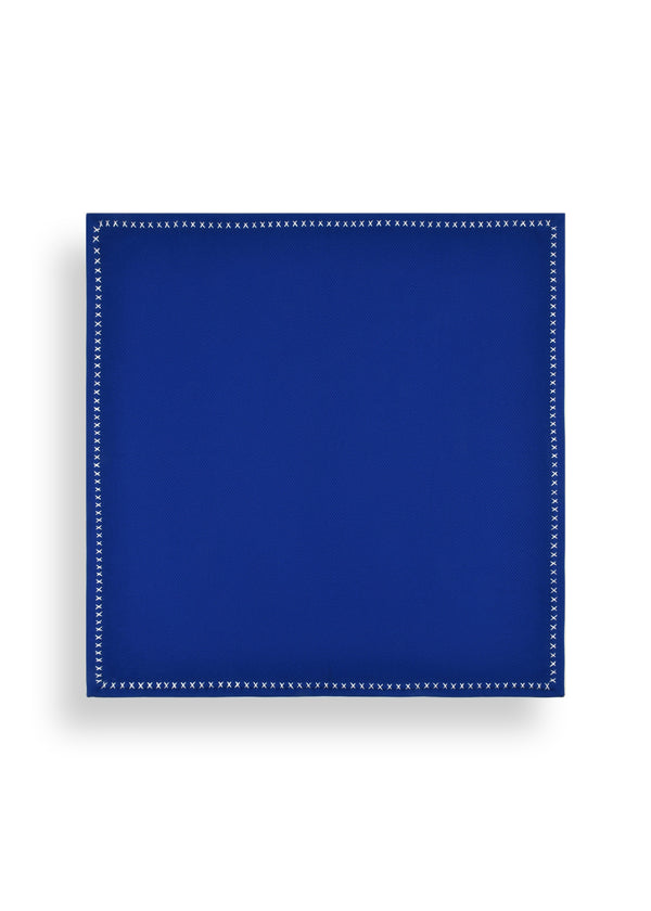 Janavi Blue Baby Blanket In Cotton