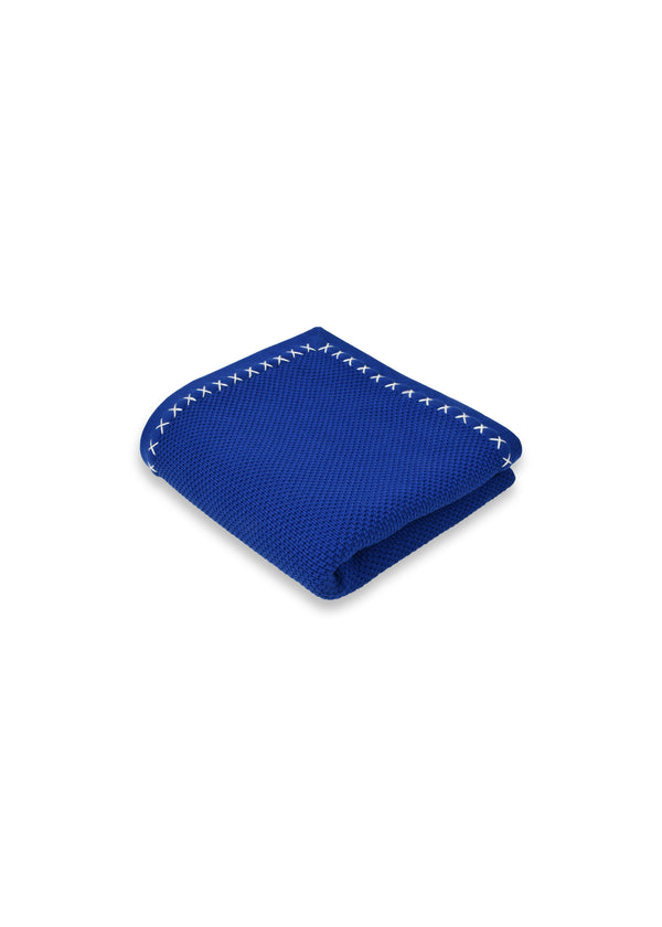 janavi Blue Baby Blanket in Cotton