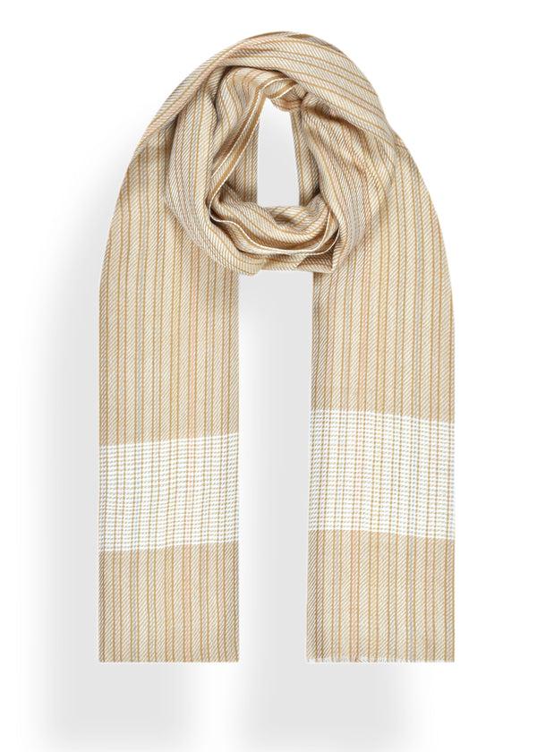 janavi Broken Twill Stripe in Merino