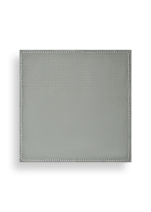 Janavi Cable Knit Baby Blanket In Merino