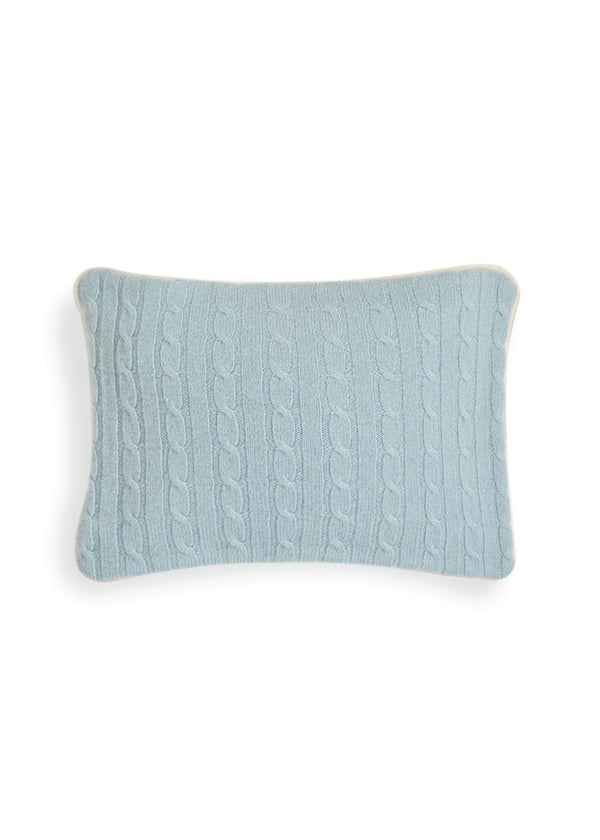 Janavi Cable Knit Baby Set In Cashmere