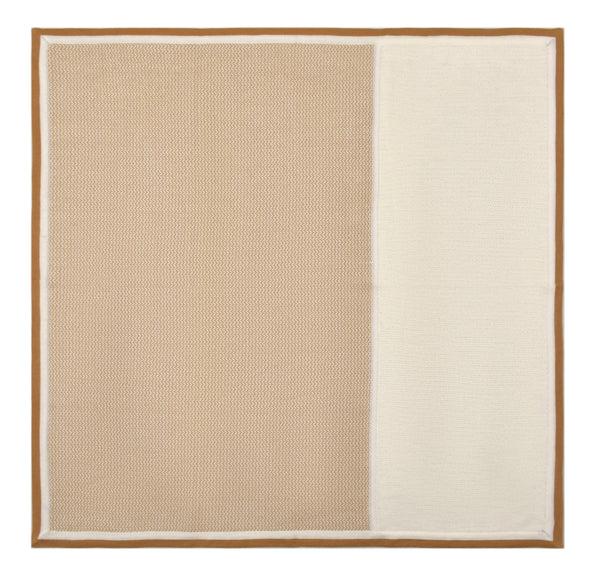 Janavi Caramel Cream Blanket In Cashmere Blend