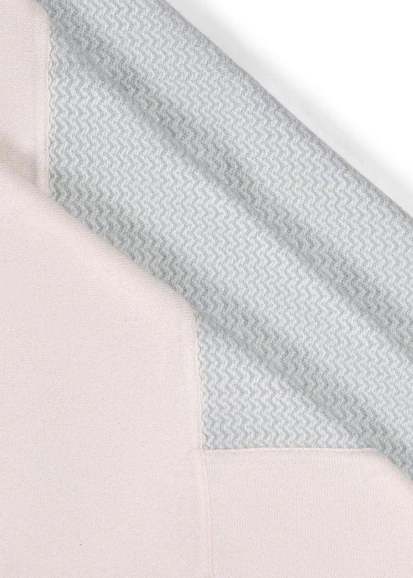 Janavi Chevron Blanket In Cashmere