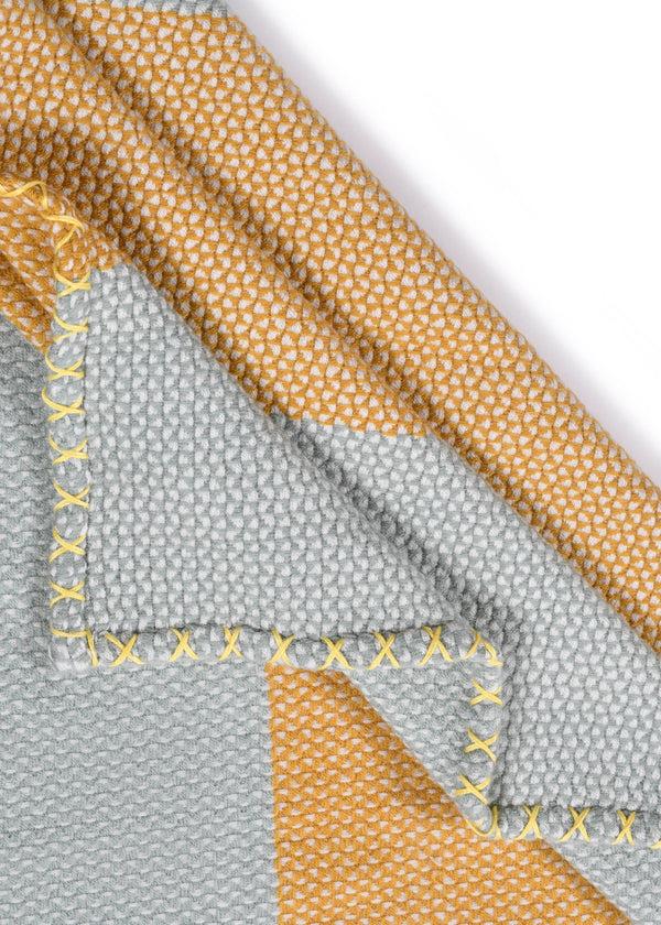 Janavi Classic Diamond Waffle Blanket In Merino