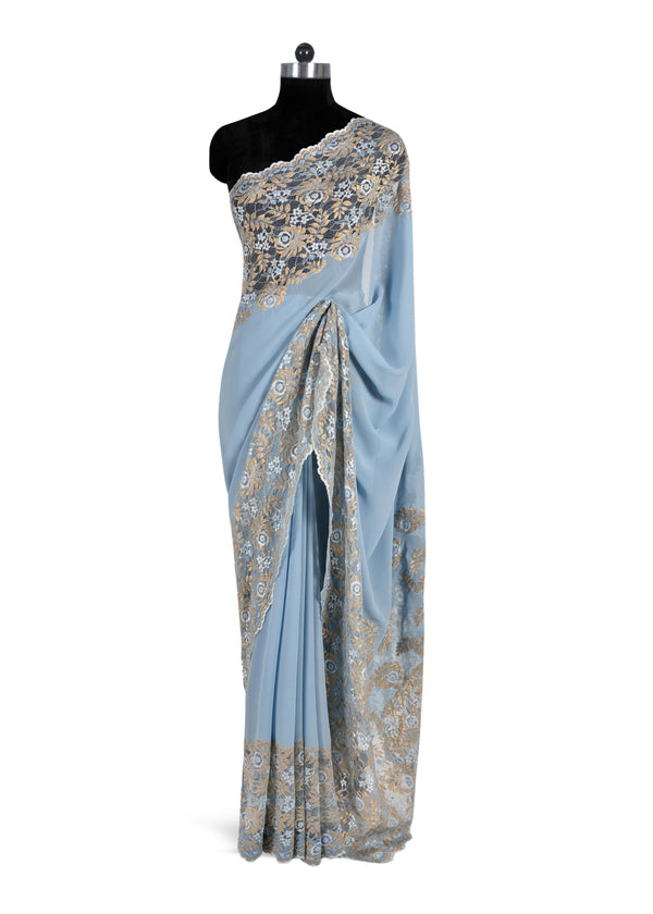 janavi Classic Metallic in Silk