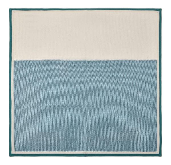 Janavi Coastal Calm Blanket In Cashmere Blend
