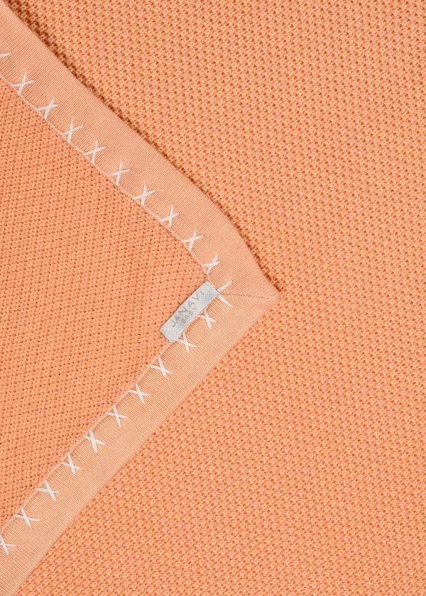 Janavi Coral Baby Blanket In Cotton