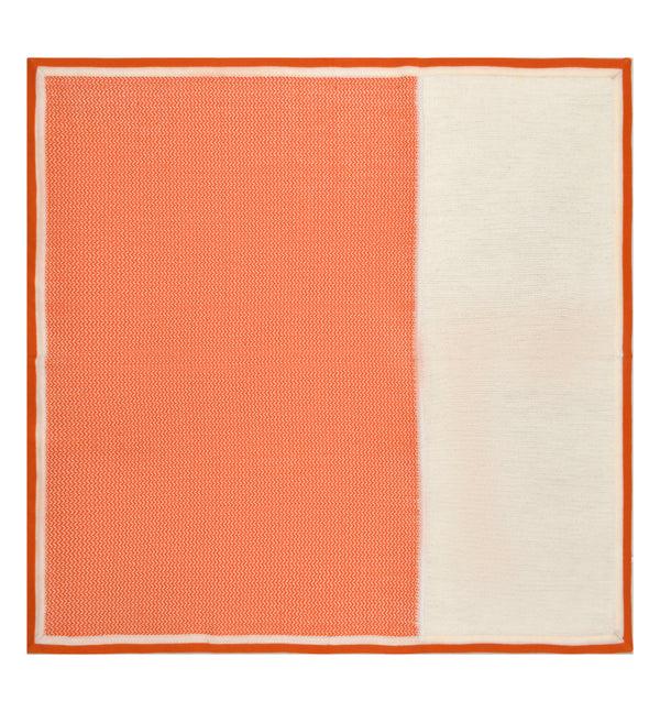 Janavi Coral Pop Duo Blanket In Cashmere Blend