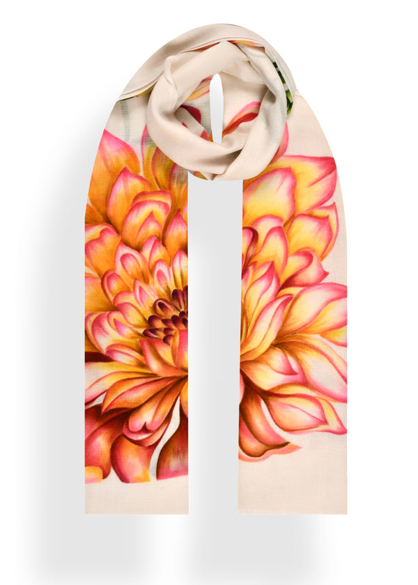 janavi Dahlia Art in Cashmere