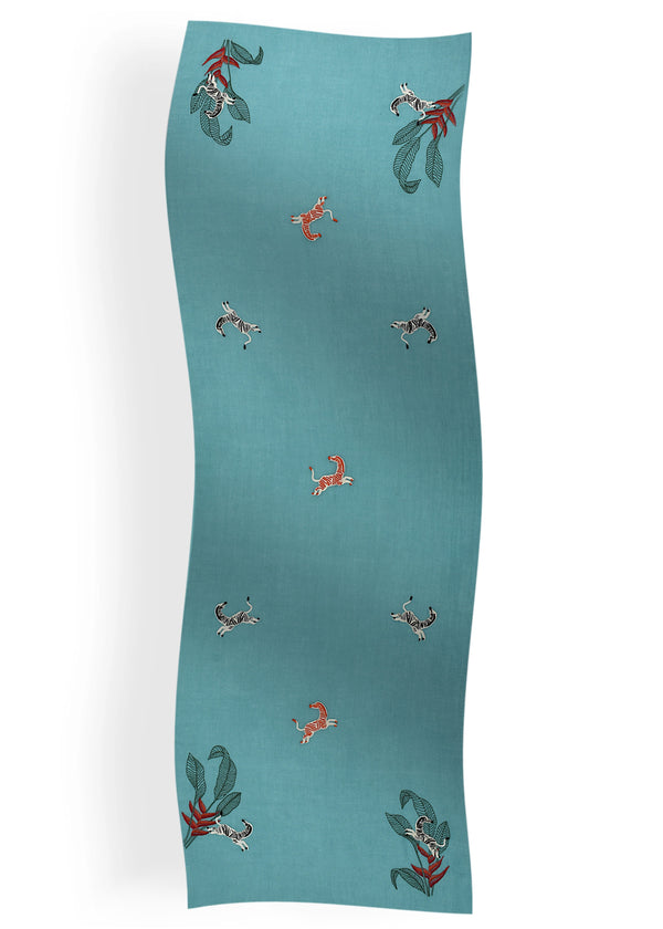 janavi Dancing Zebra in Cashmere