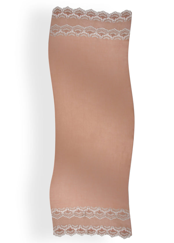 Janavi Double Scalloped Border In Merino