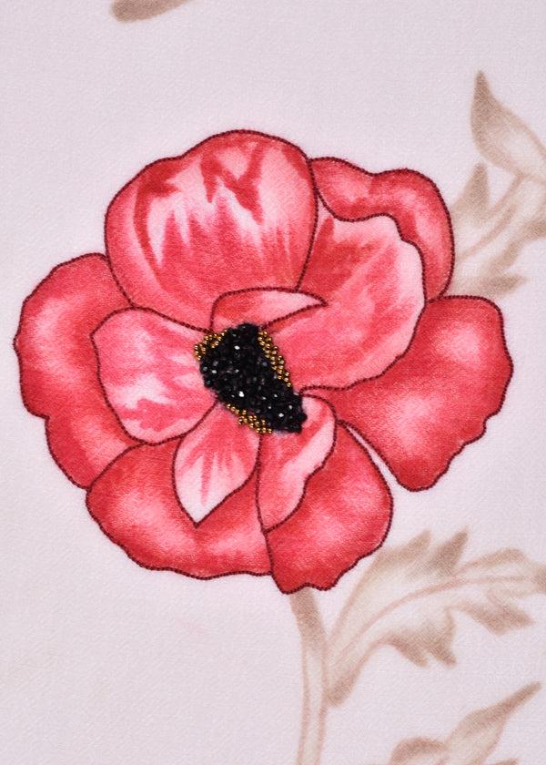 Janavi Floral Charms In Cashmere