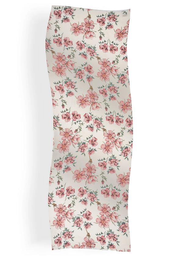 Janavi Flower Blossom In Wool Silk